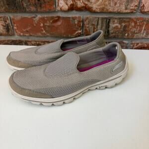 Skechers Go Walk Slip On Shoes Size 8.5 Women Comfort Walking Sneakers